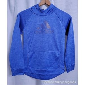 adidas Girls XL/ 16- hoodie - purplish blue - excellent condition